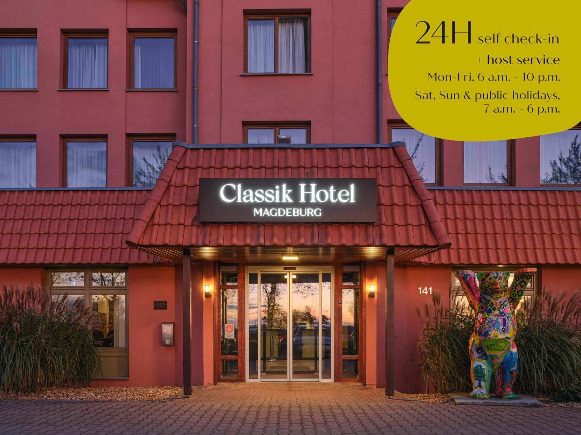 Classik Hotel Magdeburg Exterior foto